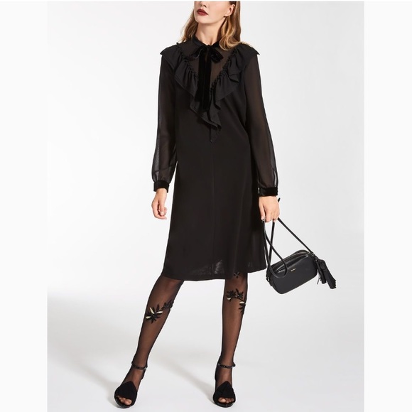 max mara viscose jersey dress